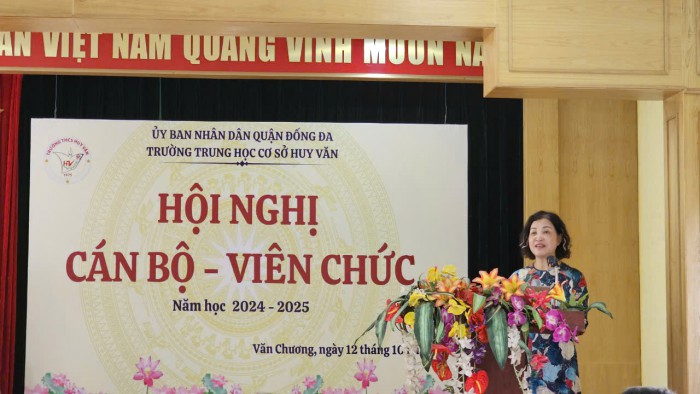 Hội nghị Viên chức, Công chức” năm học 2024 - 2025