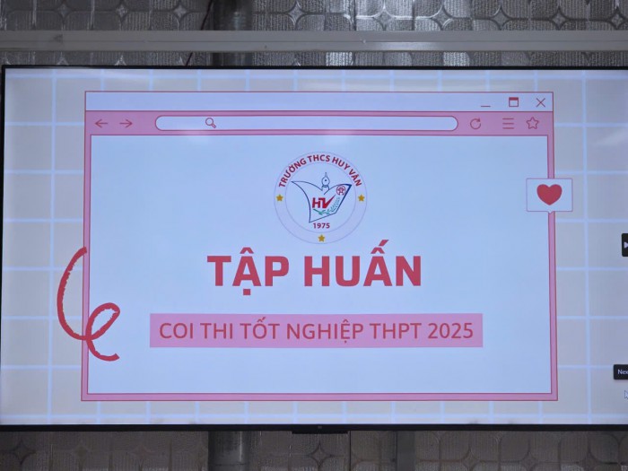 TẬP HUẤN HƯỚNG DẪN CÔNG TÁC COI THI THPT 2025