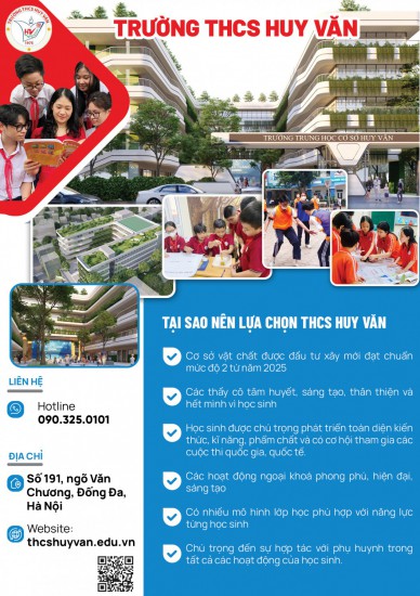 THÔNG TIN TUYỂN SINH NĂM HỌC 2025 - 2026