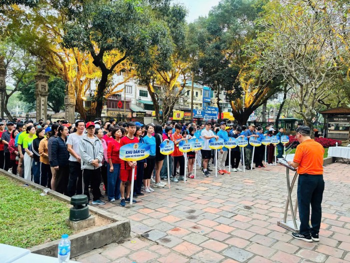 Sáng ngày 22/3/2026, Trường THCS Huy Văn Tham gia hưởng ứng Ngày chạy Olympic